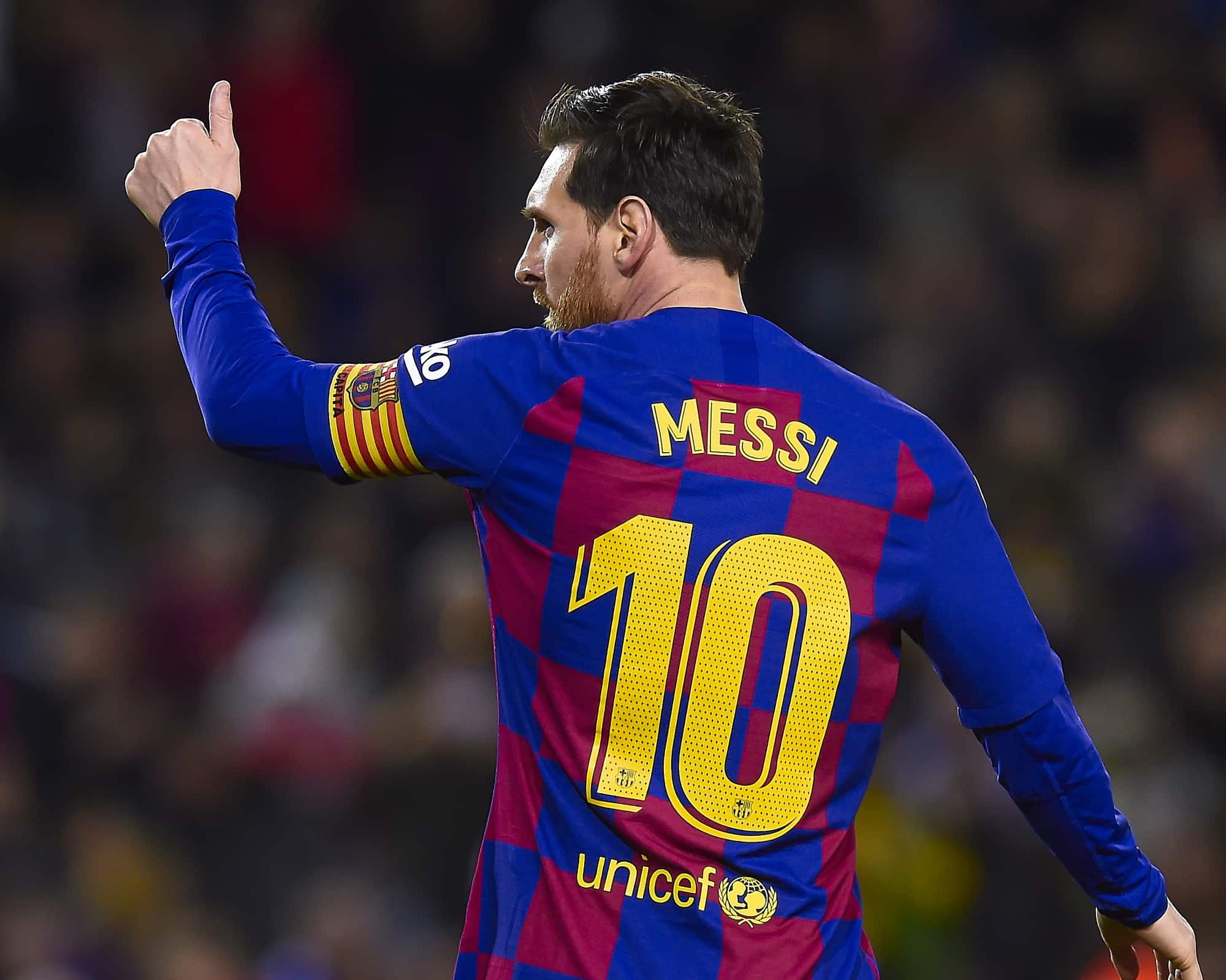 messi en el barcelona